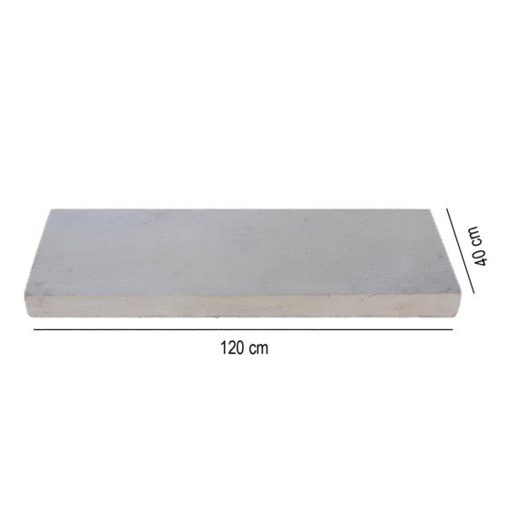 pastelon liso 120x40 hormigones bull