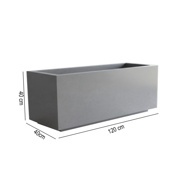 Jardinera 40x40x120 hormigones bull