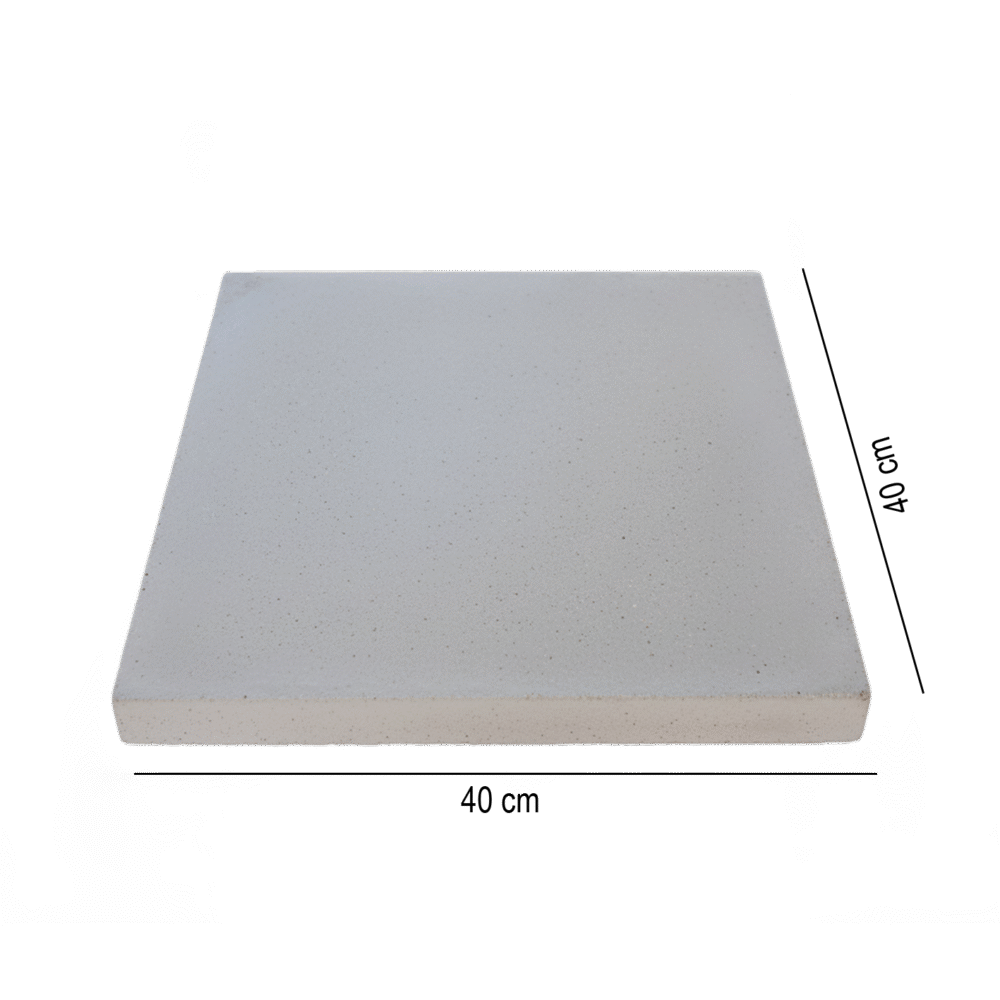 Pastelon liso 40x40 hormigones bull