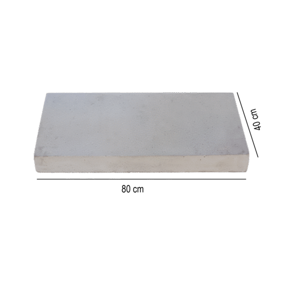 pastelon liso 80x40 hormigones bull