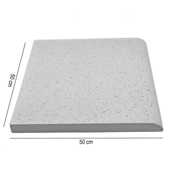 borde recto 50x50 hormigones bull