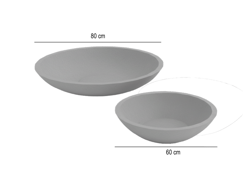 Platos hormigon hormigones bull
