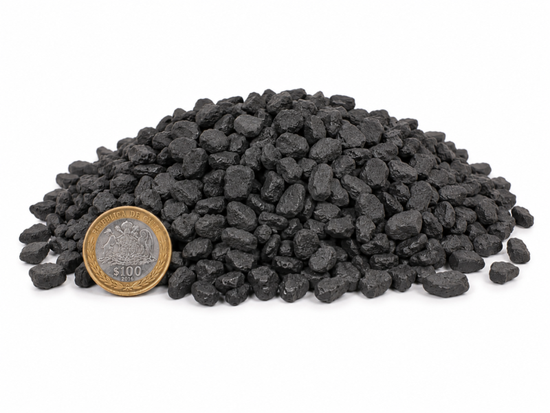 piedra negra mate almendra